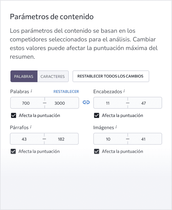 Añade palabras clave objetivo y requisitos básicos a tu resumen