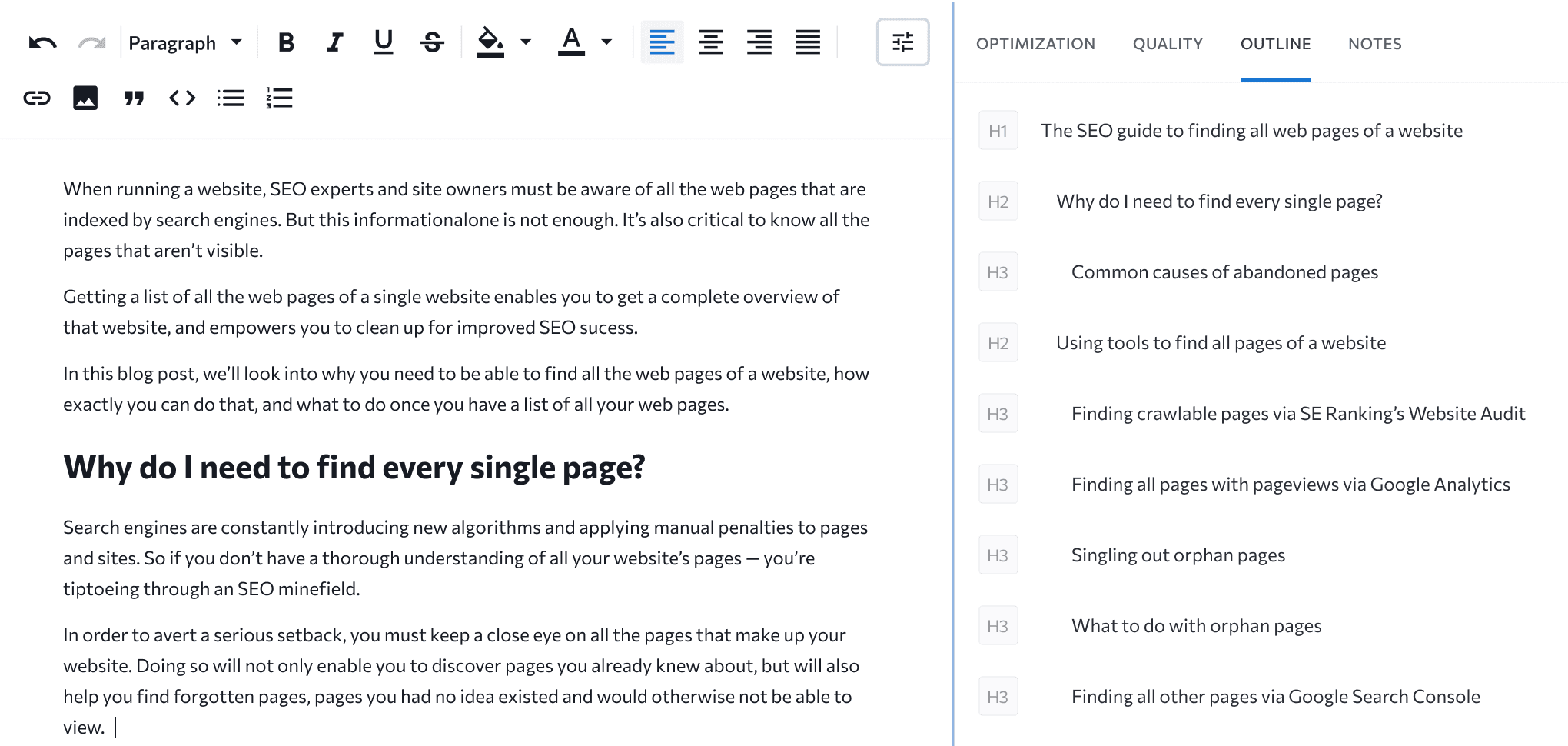 Learn if the ready-made copy aligns with the brief requirements